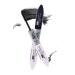 FOMIYES Mascara Eye Lash Fibers Makeup Eyelashes Extremely Black 3d