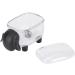BOW High-Quality Moisture-Proof Cotton Pad Holder for Makeup | Black Lamb Design - Ideal for Cotton Swabs & Light Makeup Storage - Buy Online on GoSupps.com