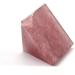Natural Crystal Rough 40mm Natural Strawberry Crystals Quartz Stone Pyramid 1pc PEIQIYIN - Buy Online on GoSupps.com