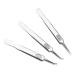 Benkeg Blackstroke remover - 3 pieces stainless steel acne needle blackhead removal clip whitehead removal needle flaws remover tweezers facial care beauty repair tools