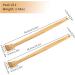 Tiopeia Handheld Wood Rack Massage Set - 2 Pc Rckenkratzer for Instant Relief from Itchy Skin | 15.6 & 15.2 Inch Long Handle Massage Tools - Shop Internationally - Buy Online on GoSupps.com