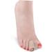 Hemoton Silicone Gel Toe Separator Caps - 1 Pair Beige - Toe Protector Spacers for Toe Alignment and Pain Relief - 2pcs - Buy Online on GoSupps.com