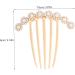 Housoutil Rhinestone Clips for Hair Rhinestone Hair Combs Hair Comb Clips Girl Headpiece Rhinestone Hair Clips for Hair Comb for Girls Tiara Imitation Pearls Fashion Hair up Miss - Buy Online on GoSupps.com