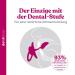 Dentistar Silicone Pacifier Set - Size 2 (6-14 Months) | Tooth & Jaw Friendly BPA-Free Made in Germany - Pink Stars - Buy Online on GoSupps.com