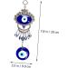 ABOOFAN 3pcs Blue Pendant Keychain Accessories Blue Eye Amulet Ornament Hanging Pendant Charm Devil Eye Rear - Buy Online on GoSupps.com