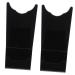 Belliffy 2 piece Bart Display Stand Plastic Razor Brazils Razor Stand Display holder Electric razor brackets Acrylic Stand storage clamps plastic