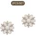 CLSSLVVBN 2 Pieces Hairpin Elegant Headdress Shiny Rhinestones Delicate Pearl Flower Buckle Hair Accessories for Wedding Pearl Snowflake - Buy Online on GoSupps.com