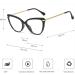 Buy Buli Red Cat Eye Reading Glasses for Women | Prescription +0.75 Oversize Tortoise Design Spring Hinge - Buy Online on GoSupps.com