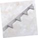 Alipis 304 Hooks Stainless Duty Heavy Hanger Coat Steel Clothes Hook with Towel Rack Bathroom European medium As Shown - Buy Online on GoSupps.com