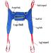 Medical Sling Patient Aid Sit to Stand Walking Sling Transfer Strap Toileting Sling Patient Lifter Secure Rehabilitation Gait Trainer with Commode Opening L - Buy Online on GoSupps.com