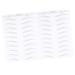 FOMIYES 2 Pairs Black Makeup Black Stickers Eyebrow Stickers Eye Brow Supplies The Lazy 3d Water-based