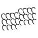 Healeved 12 Pairs Auricle Corrector Ear Cuffs Fennec Tools Infant Corrector Auricle Valgus Correction Patch Ear Corrector Silicone Auricle Correction Patch Auricle Correction Tool Tab Blackx2pcs 4.4x3.6x0.4cmx2pcs