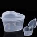 YAIKOAI 50pc Disposable Sauce Cups with Lids - 45ml | Plastic Seasoning Portion Cup for Party, Picnic, BBQ | Jello Shot, Souffle, Condiment Container - Buy Online on GoSupps.com