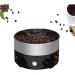 BLUNOA 500g Home Coffee Bean Cooler Double Layer Filter Coffee Bean Cooler Roaster Matching Rapid Cooling System Plate for Home Cafe Cools Roasted Coffee Beans Rich Flavor (Color: Black)