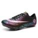 Liuliuroupp Mens Track and Field Shoes Boys Track Race Jumping Professional Running Nail Spikes Shoes Teenagers Spikes Sneakers 10 T888-black