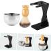 Angoily 4-Piece Razor Set for Men - Premium Beard & Shaving Brushes - Perfect Gift for Husband - Stainless Steel Delivery Bracket - Buy Online on GoSupps.com
