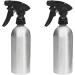 MDesign 2-Pack Refillable Aluminum Spray Bottles - Ideal for Household & Garden - Brushed Black Flower Sprayer - Buy Online on GoSupps.com