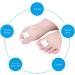 Hallux Valgus Corrector Toe Protector - Reusable for Overlapping Toes - Buy Online on GoSupps.com