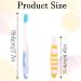 2 Pack Travel Toothbrush - Folding Soft Bristle Portable Toothbrushes (Yellow & Blue) for International Travel - Buy Online on GoSupps.com