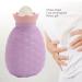 Shop Leak-proof Silicone Hot Water Bottle - Soft Pain Relief for Neck & Shoulder (Purple) | International Shipping - Buy Online on GoSupps.com