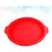 MAGICLULU 1pc Silicone Baking Bread Baking Pan Round Cookie Cookie Cutters Silicone Molds Cake Shop Muffin Top Pans Silicone Mold for Cake Round Cake Pans Chocolate Birthday Cake 31 X28.5CM Red - Buy Online on GoSupps.com