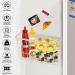 Qivine Magnetic Dryer Ball Holder - Organize 6 Wool Dryer Balls | Magnetic Lint Bin for Laundry Room - Buy Online on GoSupps.com