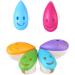 VADOO 6Pcs Toothbrush Head Cover Cap - Portable Suction Cup Holder & Protector (Random Color) - Buy Online on GoSupps.com