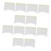 Ipetboom 480 Pcs Planting Remover Eyelashes Lash Cleaner Eye Cleaning Wipes Makeup Remover Pads Cleaning Eyelashes Pads Fake Eyelashes Cotton Sheet White Miss Non-Woven Fabric 4.5x3.5cmx3pcs