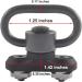 JIALITTE Standard 1.25'' QD Swivel Mount Adapter for Mlok Rail System - Buy Online on GoSupps.com