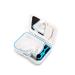 Denture Travel Case with Mirror and Brush - Ideal for Dental Appliances and Mouth Guards - Buy Online on GoSupps.com