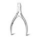 BEZOX Portable Nail Clipper - Toenail Clippers with Surgical Stainless Steel Suitable for Thick Fingernail Toenail Silver