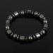 Magnet Bracelet for Weight Loss Black Stone Magnetic Therapy Bracelet for Men & Women | Healthcare Biomagnetism & Weight Reduction - Buy Online on GoSupps.com