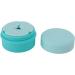Silicone Cream Jars with Spoon Travel Silicone Makeup Container Portable 3 in 1 Outdoor for Women (Sky Blue) - Buy Online on GoSupps.com