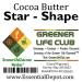 Buy Organic Unrefined Cocoa Butter Star - Essential Depot - 3.5 oz (99 g) - International Shipping Available - Buy Online on GoSupps.com