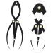 HAPINARY Compass Guide Template Tools Eyebrow Tools Eyebrow Measuring Ruler Makeup Gadgets Eyebrow Rulers Makeup Tools Curve - Buy Online on GoSupps.com