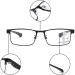 Progressive Multifocus Reading Glasses for Men Blue Light Blocking Computer Readers Anti Eyestrain Glasses(Couleur:Gray Grandeur:1.5x) - Buy Online on GoSupps.com