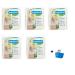 babylove children & baby changing mats nature 5x 10 pieces XL pack 50 pieces * BONUS