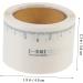 FOMIYES 2 rolls Measuring of Measure Practical Sticker White Ruler Tool Scale Guide Brow Woman Eyebrow 1 count (Pack of 1) White 2x2pcs - Buy Online on GoSupps.com