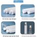 80ml White Fine Mist Spray Bottle - Perfect for Makeup & Travel Essentials | Empty Atomized Bottles (1pc - Buy Online on GoSupps.com