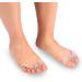 Soft Silicone Gel Toe Separator for Hallux Valgus Relief - Bunion Spreader for Men & Women | International Shipping Available - Buy Online on GoSupps.com