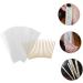 PACKOVE Bandes De Cire D pilatoires Jetables Pour Femmes 100 Pi ces 100 Lingettes En Tissu Non Tiss Avec B tonnets En Bois 88 Mm T te Plate pilation Visage Corps Bikini Usage Salon Et Domicile - Buy Online on GoSupps.com