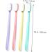 Mobestech 4-Piece Soft Cotton Toothbrush Set Wide Box Gentle Fur for Men | International Shipping - Buy Online on GoSupps.com