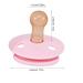 Lencyotool Beißring Schnuller - Silicone Pacifier Toy for Toddlers (6 Months - 3 Years) - Pink - 1 Pack - Buy Online on GoSupps.com