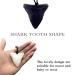CAU-bite Shark Tooth Silicone Necklace - Sensory Tool for Autism & ADHD Soft for Adults & Babies - 3 Pieces - Buy Online on GoSupps.com