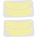 Buy 2 Pair Silicone Lash Pads - Reusable U-Shape Eyelash Perming Curlers for Beauty | International Shipping - Buy Online on GoSupps.com