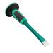 Genubi Industry Masonry Chisel With Hand Guard  12 inches Heavy Duty Flat End Rock Concrete Mortar Stone Chisel for Demolishing Carving Splitting Breaking Hounding
