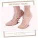8 Pairs of Sole Pads Shoe Breathable Half Socks Insole Front Pad Women's Toe Socks Sponge - Buy Online on GoSupps.com