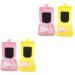 Healeved 4 sentences contact lens container mirror film etui for contact lenses practical contact lens organizer container for contact lenses lentil holder Colored contact lenses Consuming box glass 8x5cmx2pcs Random color x 2 pieces
