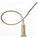 Kalb 4W LED Bedside Lamp Set of 2 - Matt Brass Reading Flex Lamps for Furniture - International Shipping - Buy Online on GoSupps.com