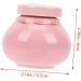 Healeved Storage Bottle Cans Ceramic Chinese Medicine Powder Jar Cream Jars for Travel Portable Jar for Storing Cream Lotion Sub Bottle Cream Sample Jar Ointments Jars Travel Sub Bottle 6x5.5cm Pink - Buy Online on GoSupps.com